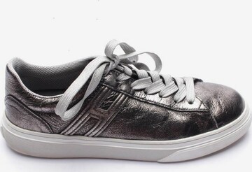 HOGAN Turnschuhe / Sneaker 38,5 in Silber: predná strana