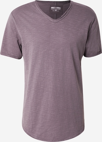 Only & Sons Shirt 'ONSBENNE' in Brown: front