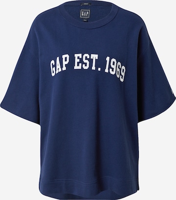 GAP Shirt in Blauw: voorkant