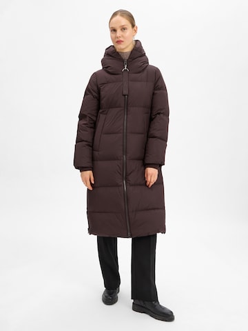 Marc O'Polo Winter Coat in Brown: front