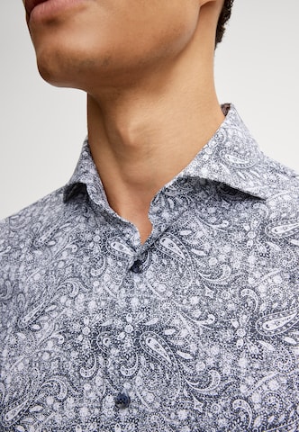 JOOP! Slim fit Button Up Shirt 'Pai' in Blue