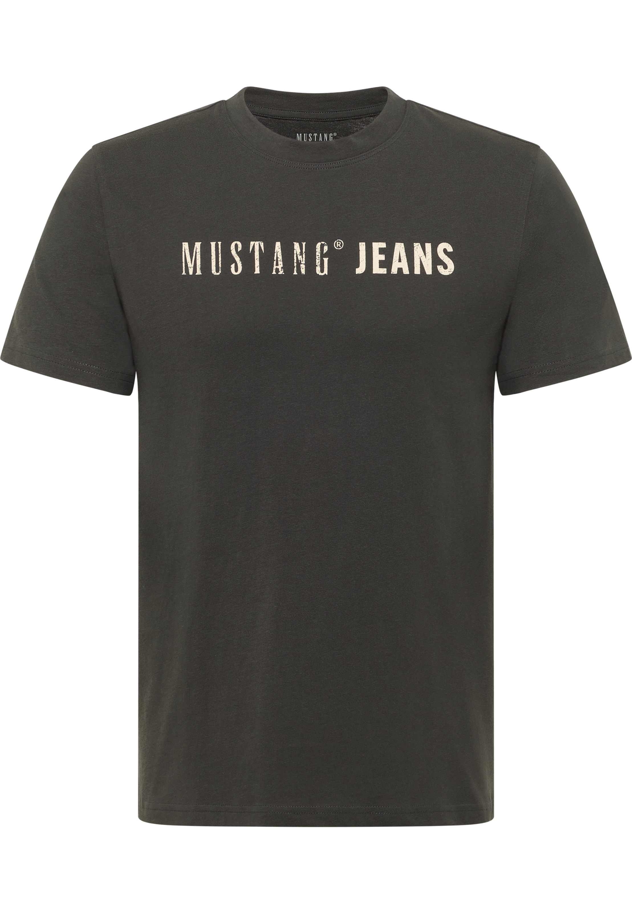 MUSTANG Shirt 'Austin' in Grau: Vorderseite