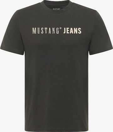 MUSTANG Shirt 'Austin' in Grau: Vorderseite