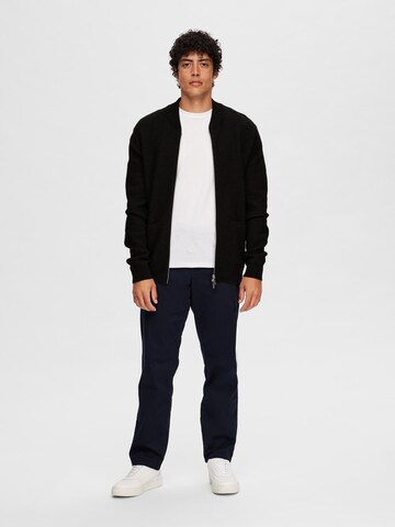 Vestes en maille 'SLHREASON' SELECTED HOMME en noir
