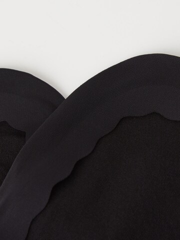 CALZEDONIA Füßlinge in Schwarz