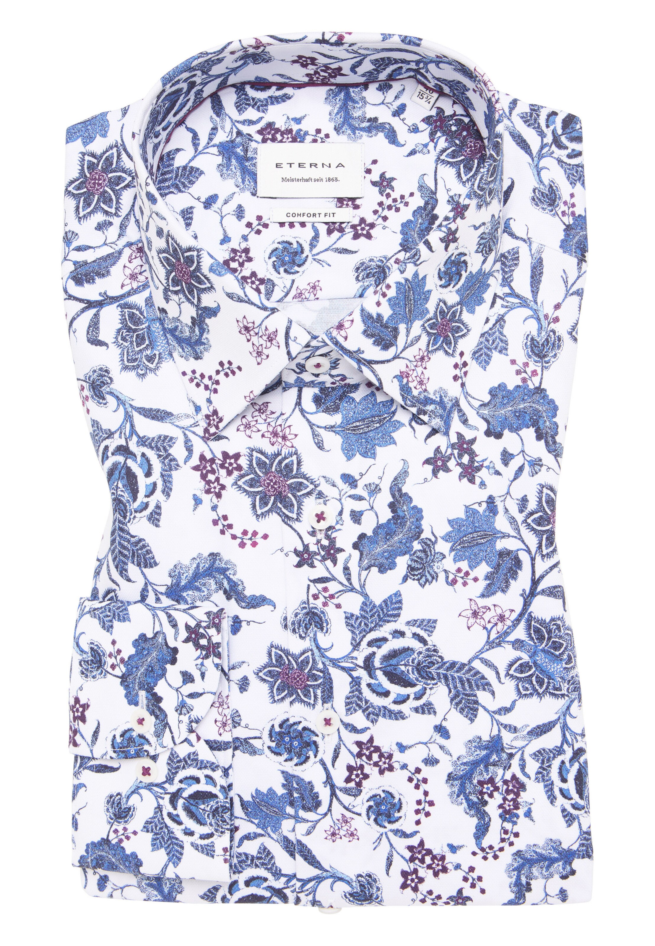 ETERNA Comfort fit Business shirt in Blue