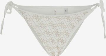 GUESS Bikini Bottoms in White: front