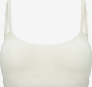 SCHIESSER Bustier BH Bustier 'Unique Cotton' in Weiß: Vorderseite