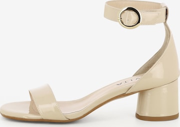 EVITA Sandalen met riem 'DORI' in Beige: voorkant