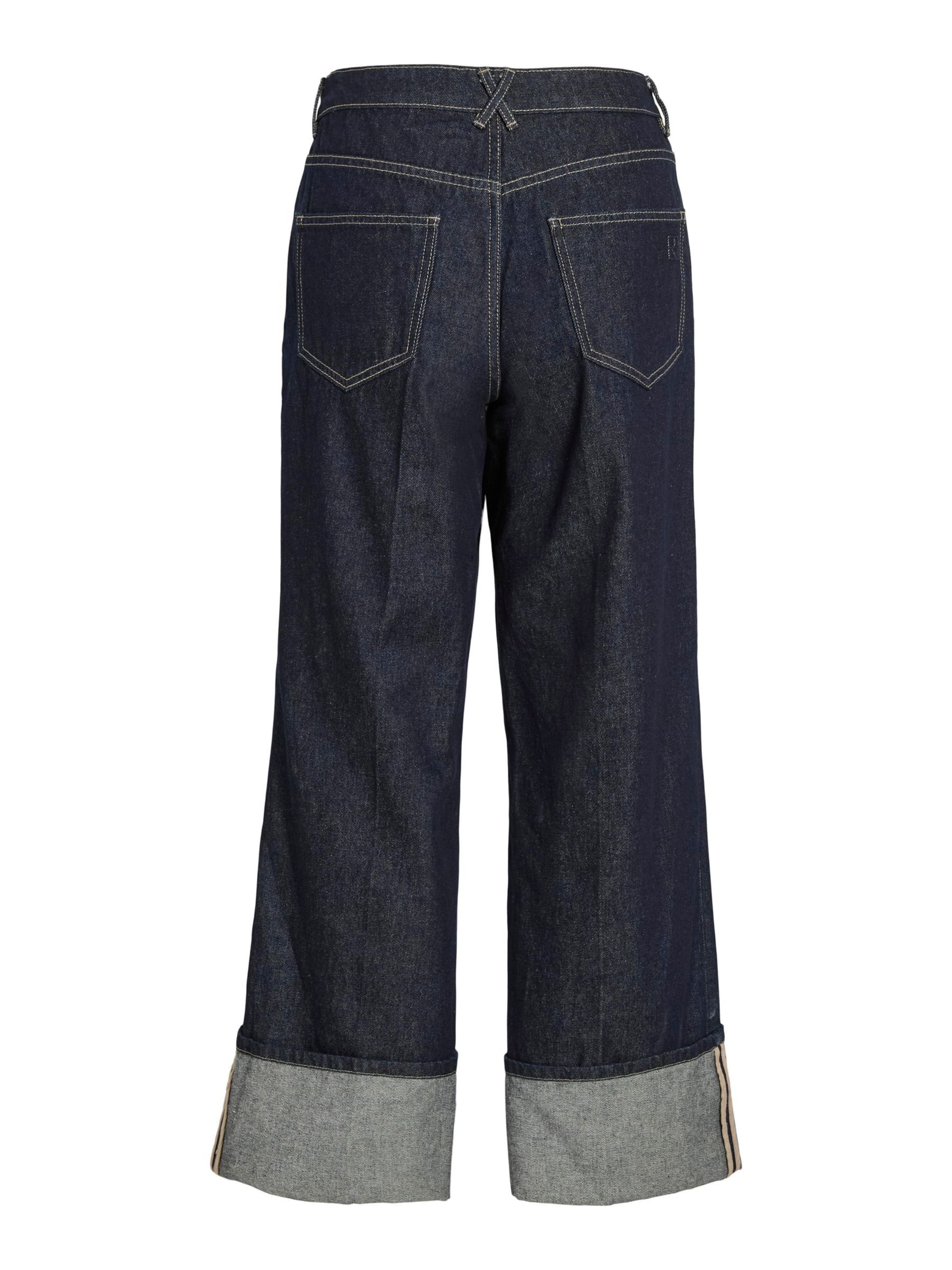 ROUGE EDIT Loosefit Jeans in Blau