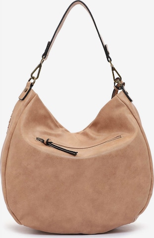 TAMARIS Schultertasche 'Janne' in Beige