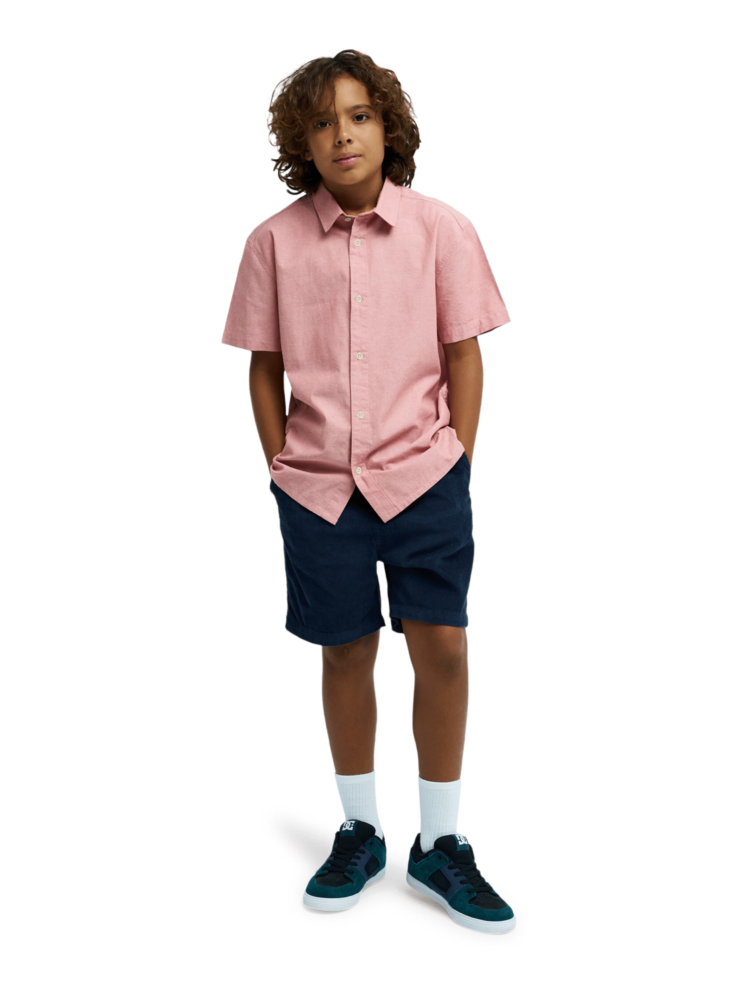 QUIKSILVER Regular fit Button Up Shirt in Pink