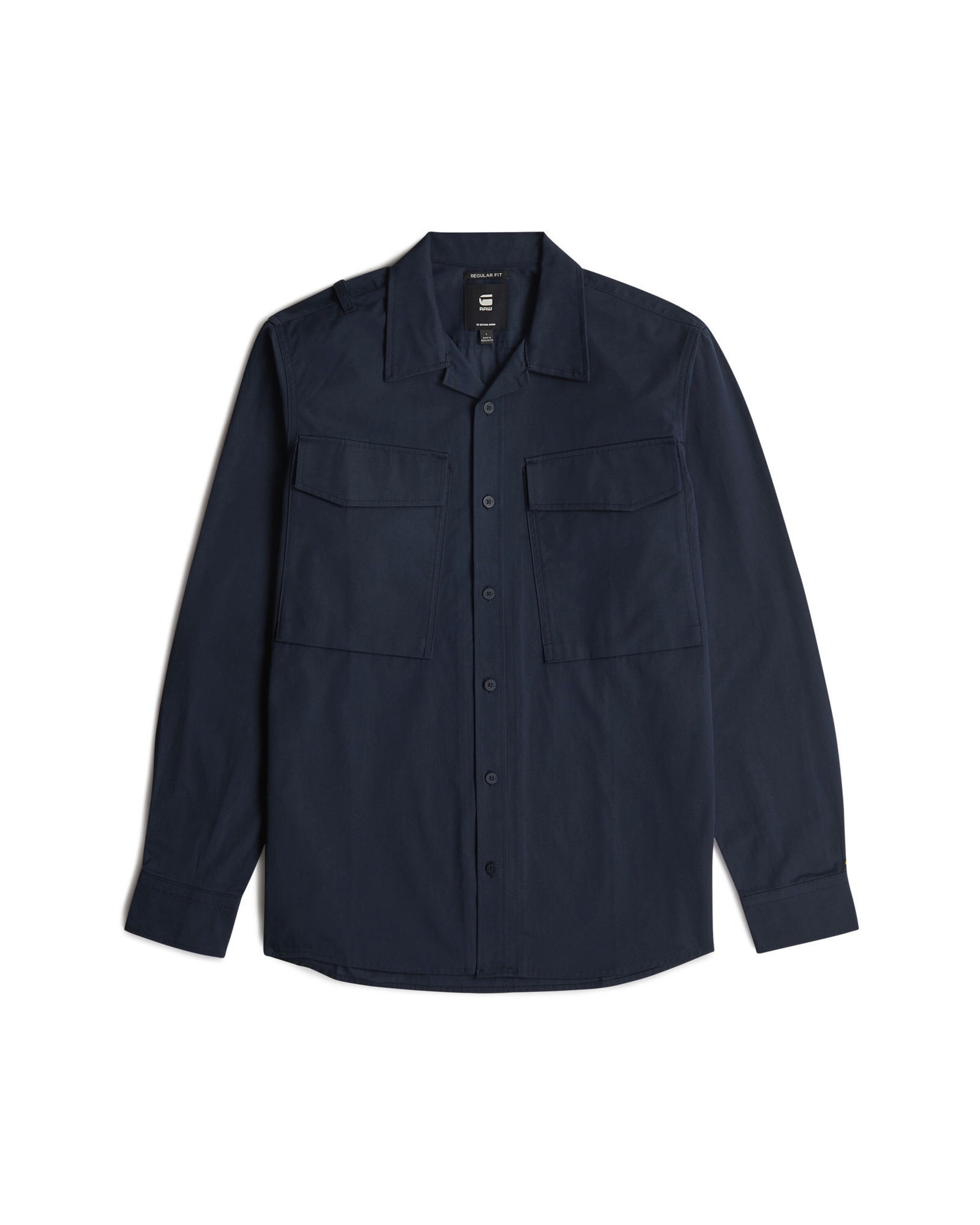 G-STAR Button Up Shirt in Dark blue, Item view