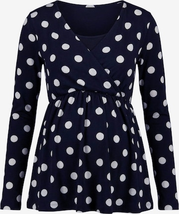 LYN MAMA Shirt in Blue: front