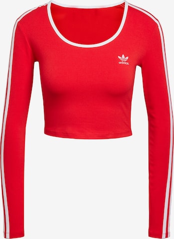 Maglietta 'Adicolor' di ADIDAS ORIGINALS in rosso: frontale