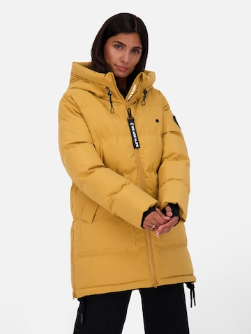 Alife and Kickin Winter jacket 'CathyAK' in Yellow: front