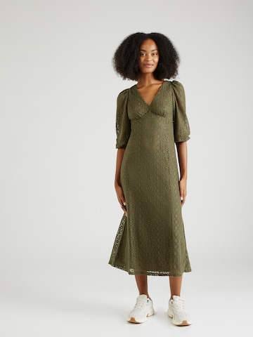 Rochie de la Springfield pe verde: față