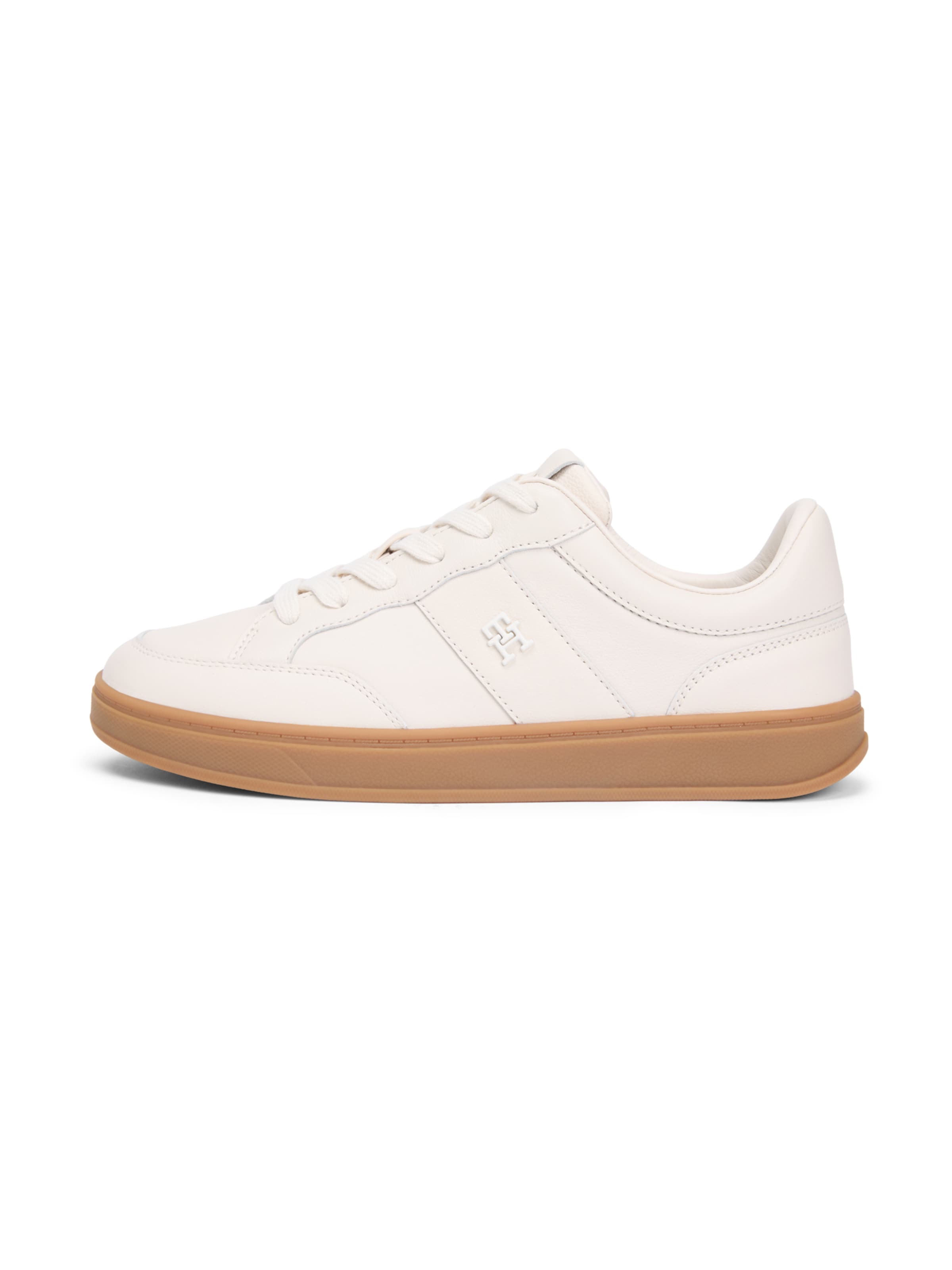 Sneaker low 'Heritage Court' de la TOMMY HILFIGER pe bej: față