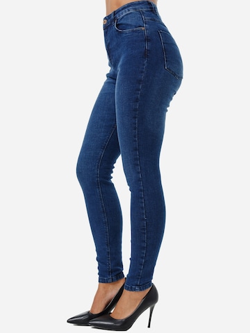 Skinny Jeans 'F101' di Tazzio in blu