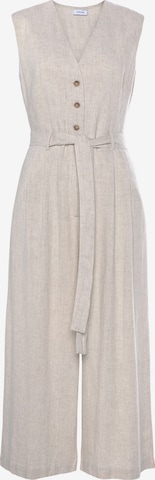 LASCANA LASCANA Overall in Beige: predná strana