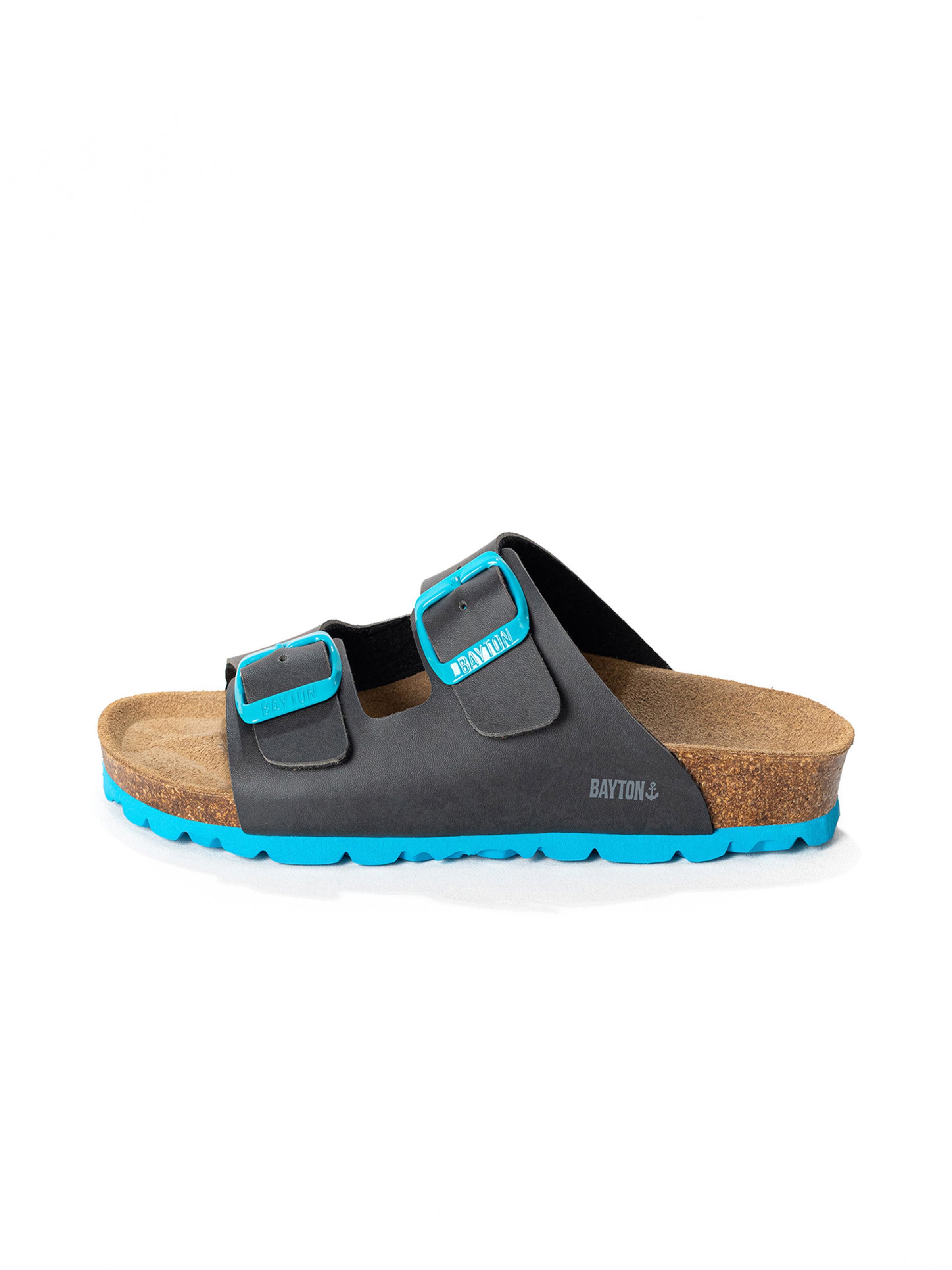 Bayton Odprti čevlji 'Atlas' | siva barva: sprednja stran