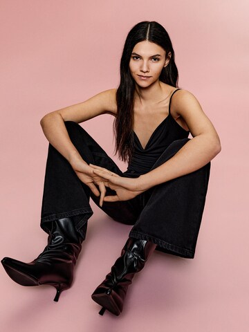 Shirtbody Bershka en noir