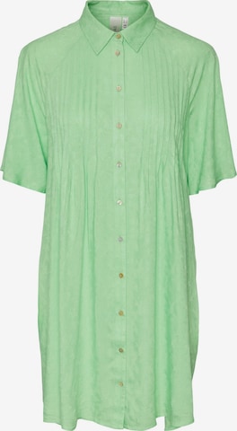 Y.A.SKošulja haljina 'FIRA' - zelena boja: prednji dio