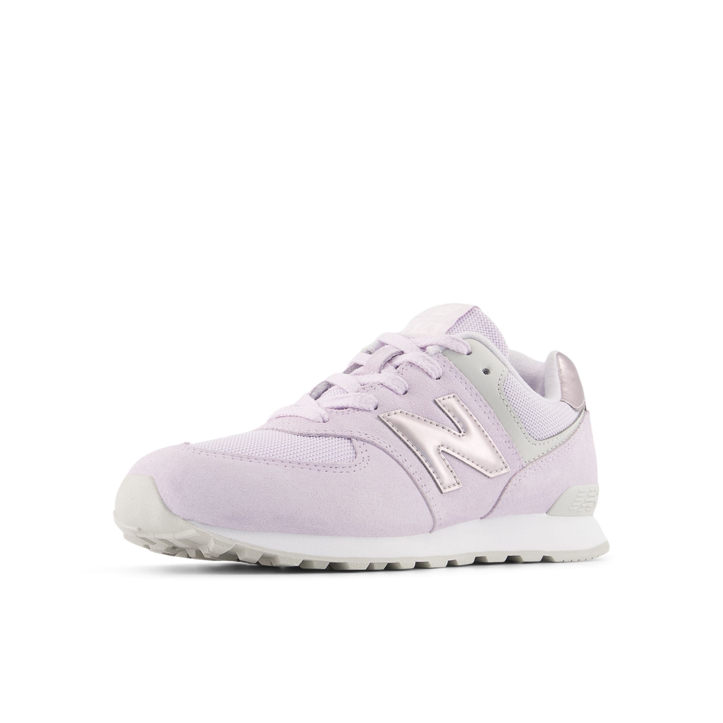 Baskets '574' new balance en violet : devant