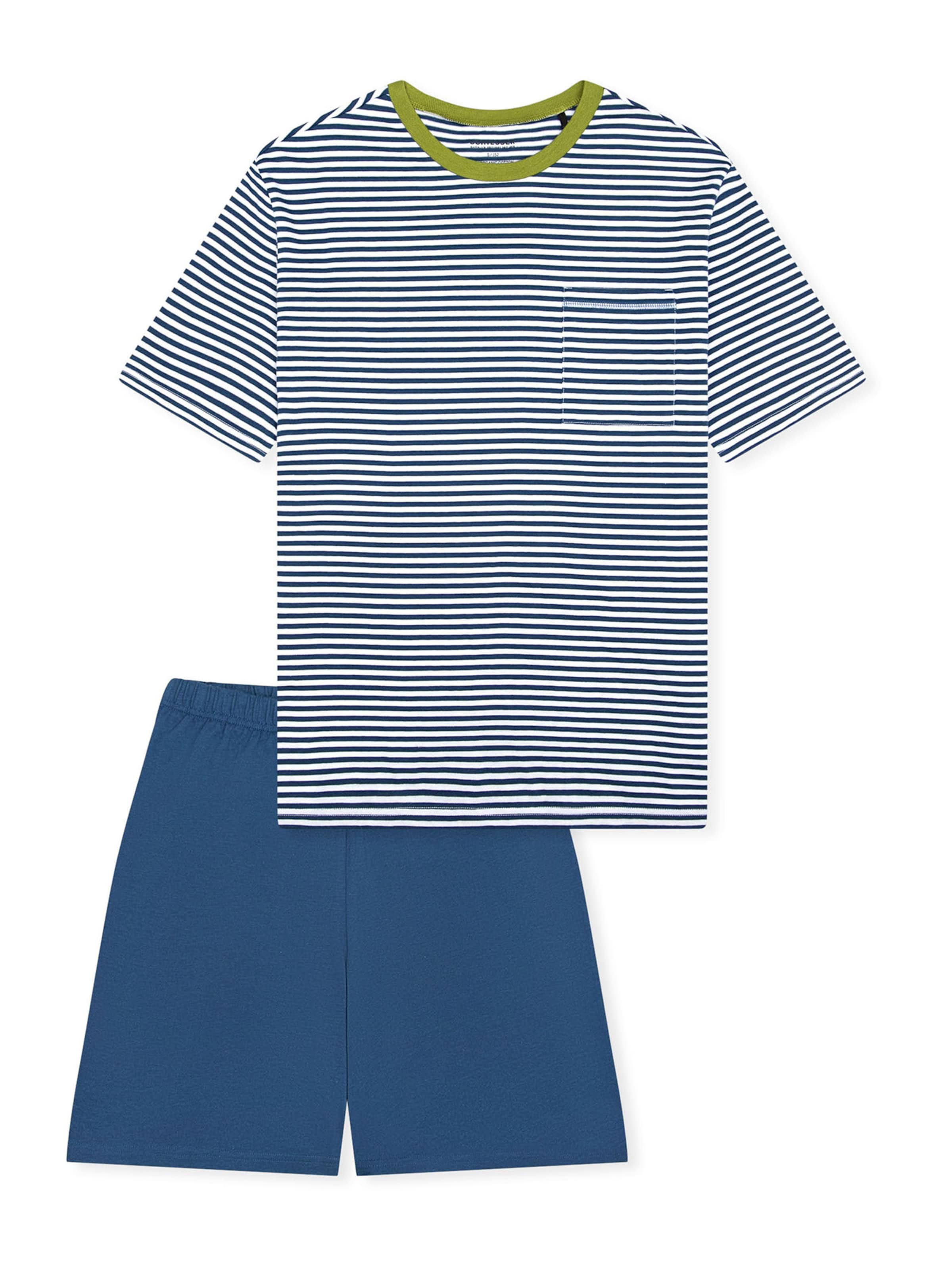 Pyjama ' Teens Nightwear ' SCHIESSER en bleu : devant