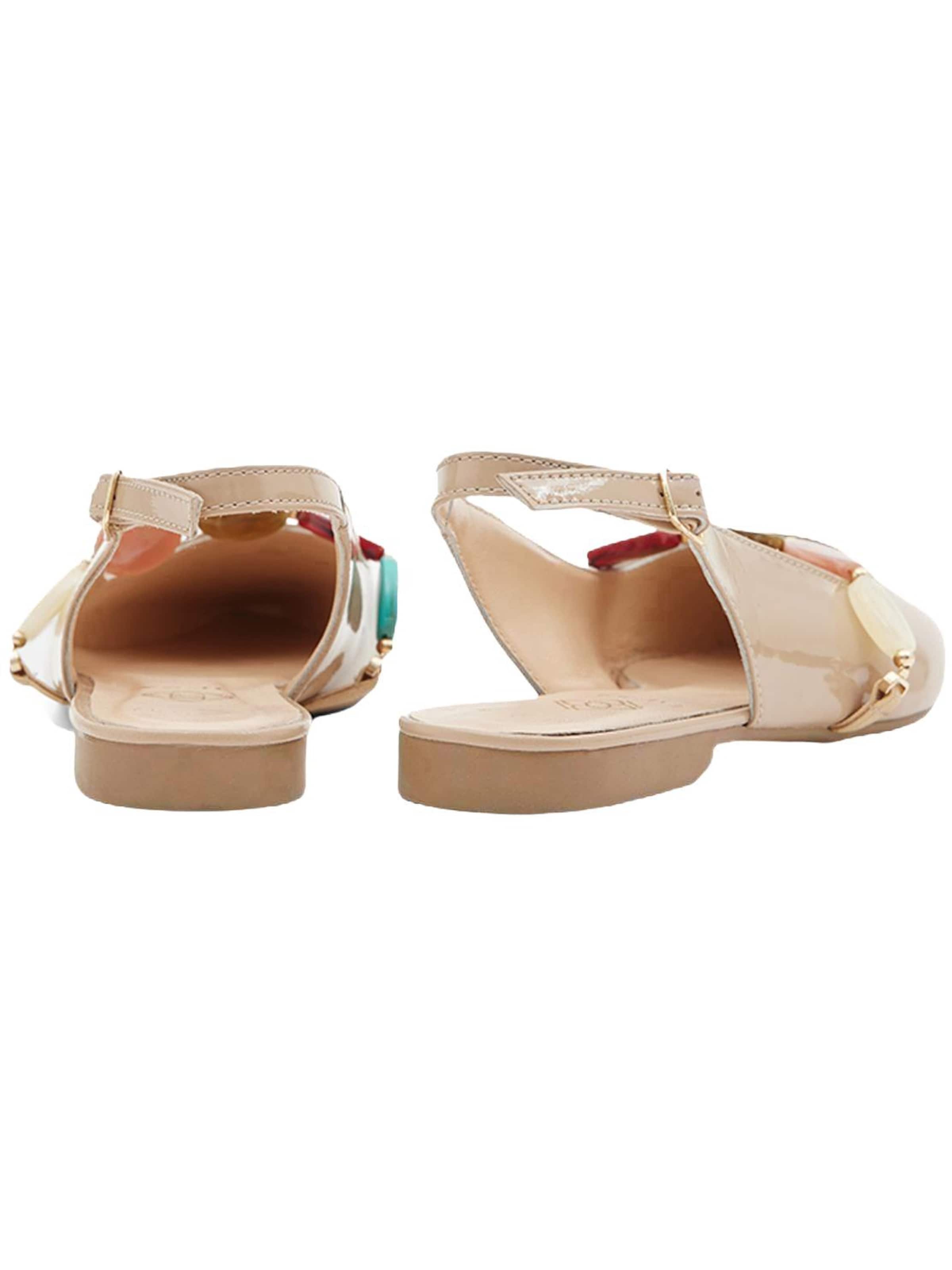 Desa Slingpumps 'Ballerinen' in Beige