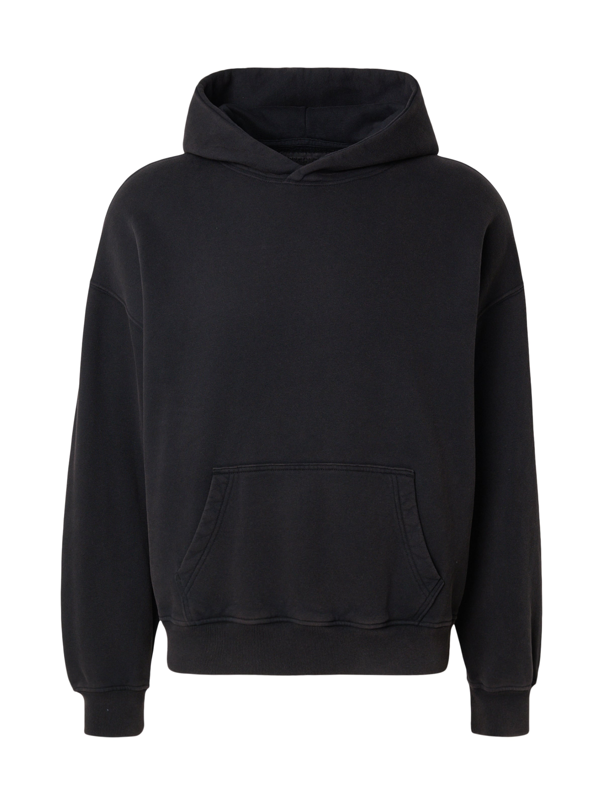 Abercrombie & Fitch Μπλούζα φούτερ 'ESSENTIAL' σε μαύρο: μπροστά