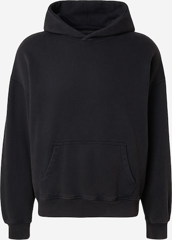 Abercrombie & Fitch Mikina 'ESSENTIAL' – černá: přední strana