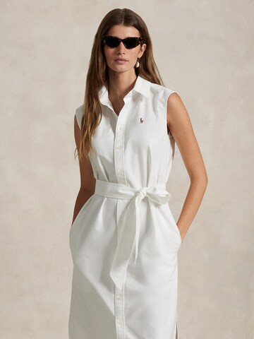 Polo Ralph Lauren Μπλουζοφόρεμα σε λευκό