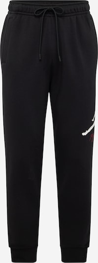 Jordan Pantalon 'ESS' en rouge rubis / noir / blanc, Vue avec produit