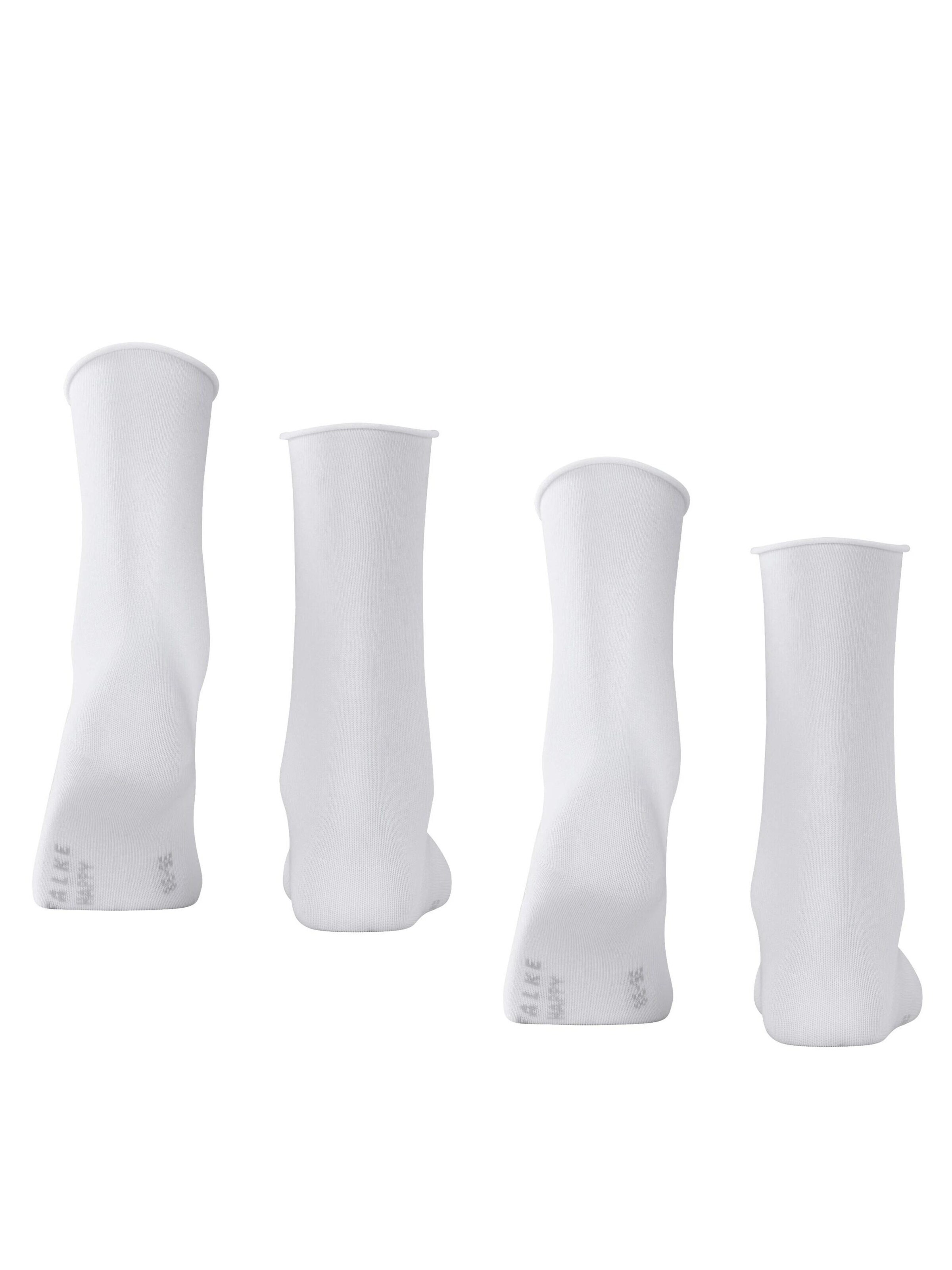 FALKE Socken 'Happy 2-Pack'‌ in Weiß