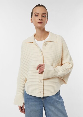 COMMA Strickjacke in Beige: Vorderseite