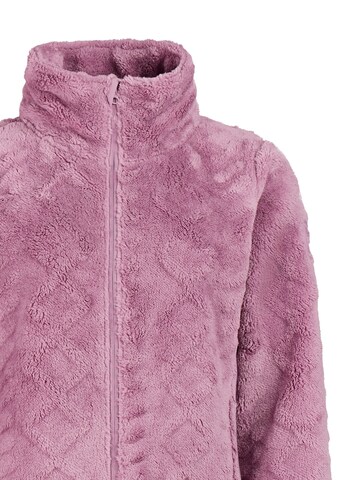 PROTEST Fleece jas 'PRTFinta' in Lila