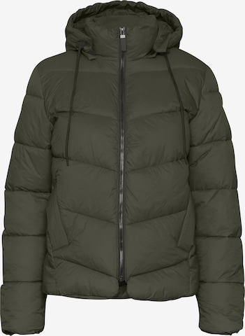 Kaffe Vinterjakke 'Susanne' i grøn: forside