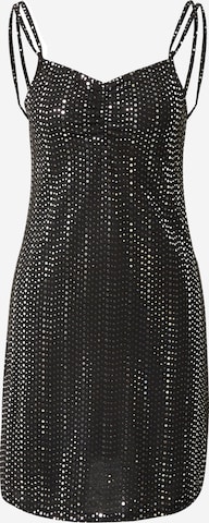 NEON & NYLON Sukienka 'RICCA' w kolorze czarny: przód