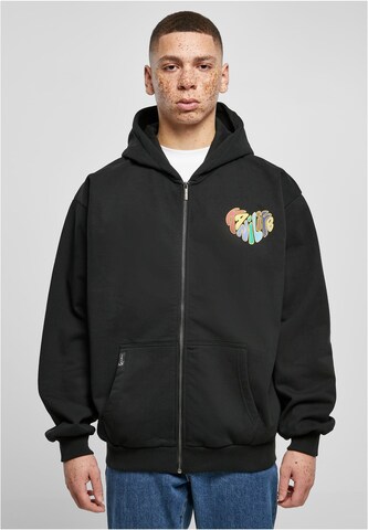 Karl Kani Sweat jacket in Black: front