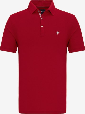 DENIM CULTURE - Camisa 'Draven' em vermelho: frente