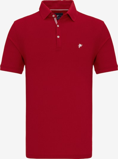 DENIM CULTURE Camisa 'Draven' em vermelho fogo / branco, Vista do produto