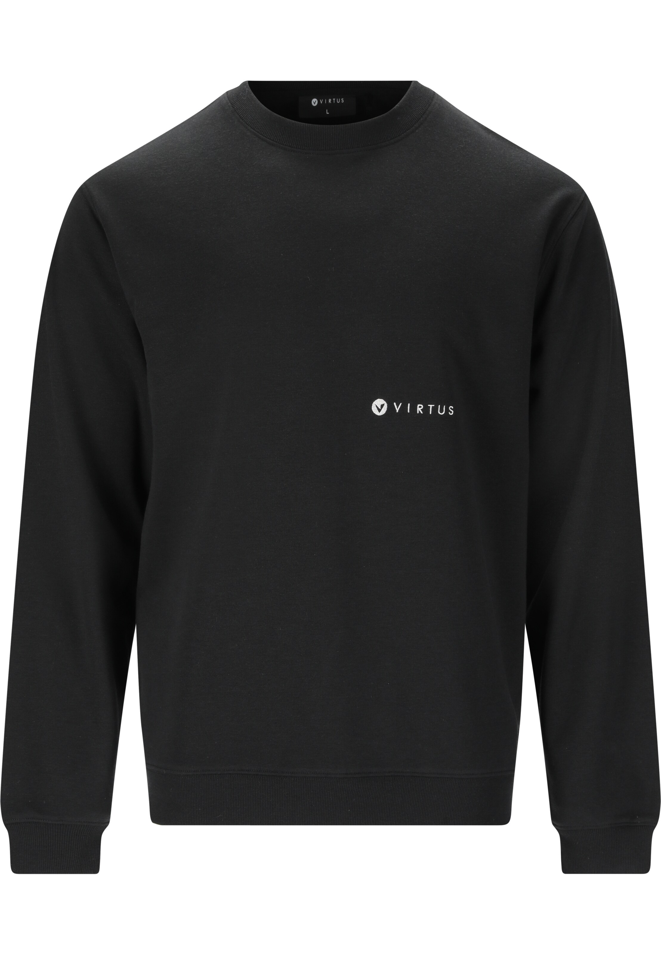 Virtus Sports sweatshirt 'Kayden' in Black: front
