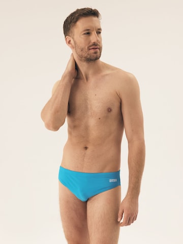Henderson Badeshorts 'Rock'‌‌‌‌‌ in Blau: Vorderseite