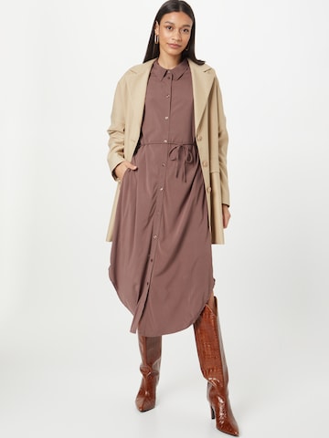 Soft Rebels Shirt Dress 'Freedom' in Brown