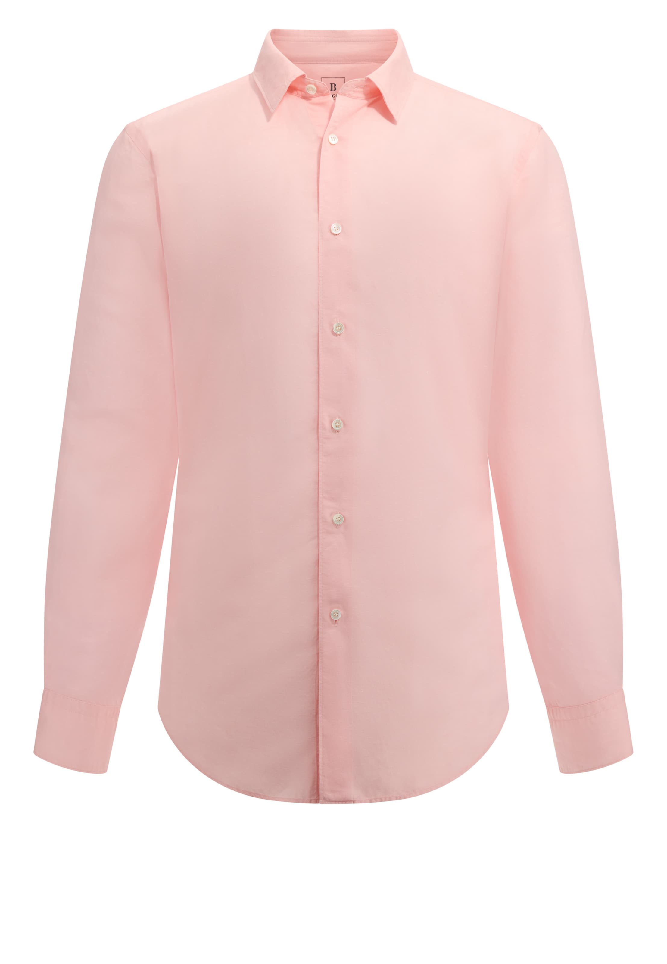Coupe regular Chemise Boggi Milano en rose : devant