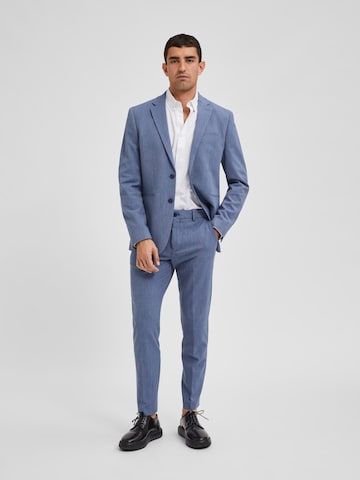 regular Pantaloni con piega frontale 'Josh' di SELECTED HOMME in blu