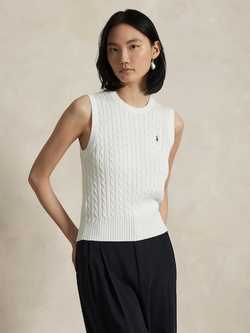 Polo Ralph Lauren Πουλόβερ σε λευκό: μπροστά