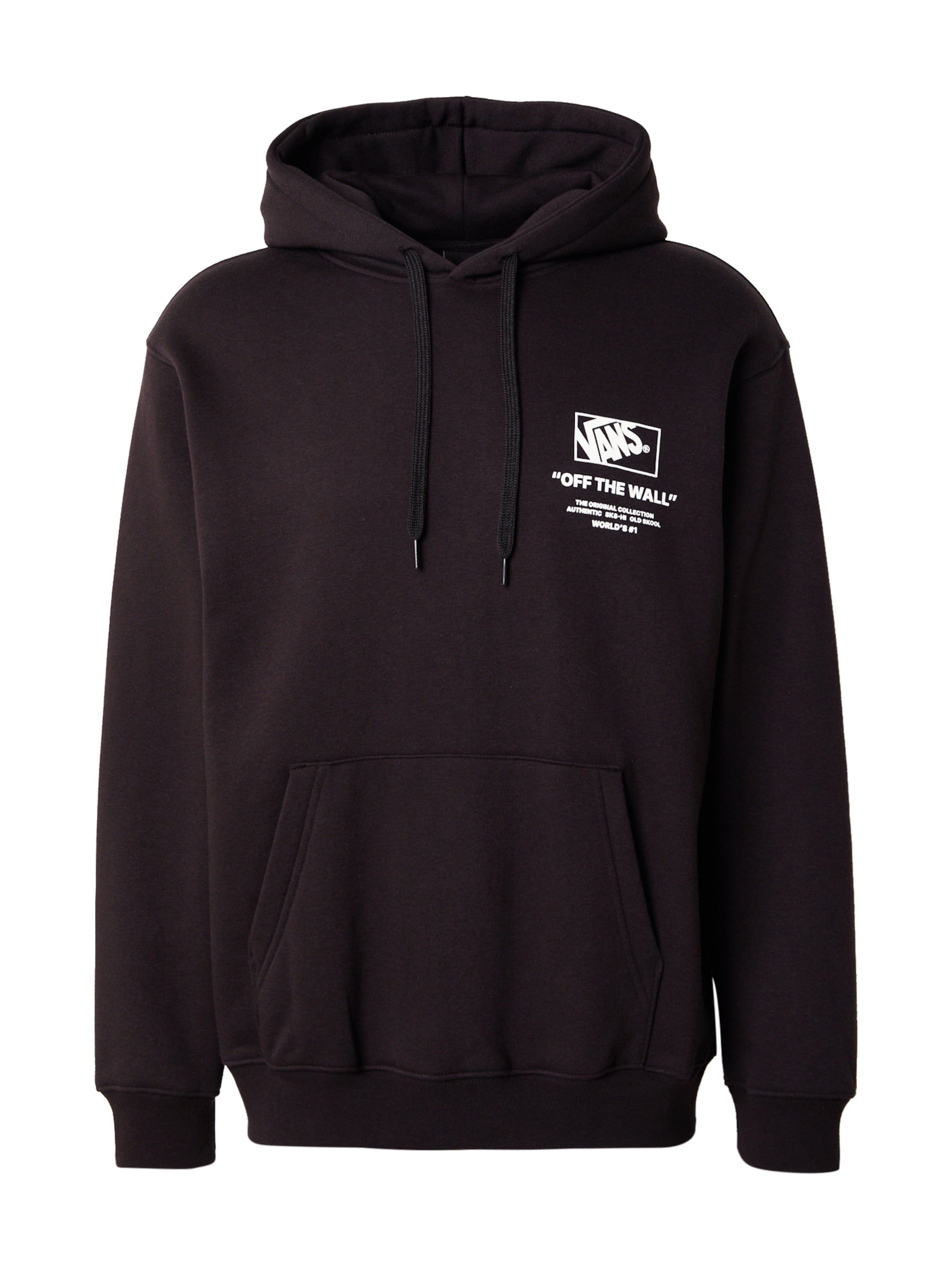 VANS - Sweatshirt 'Stockpile' em preto: frente