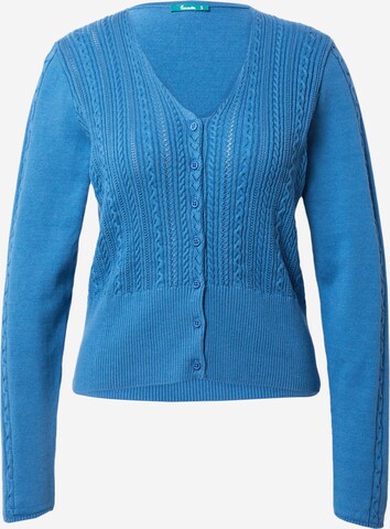 Cardigan Tranquillo en bleu : devant